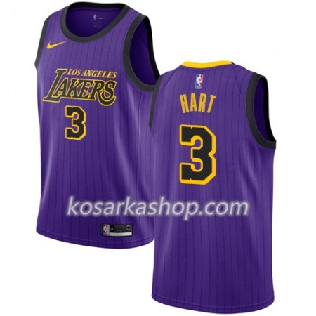 Dres Los Angeles Lakers Josh Hart 3 Nike 2018-19 City Edition Ljubičasta Swingman
